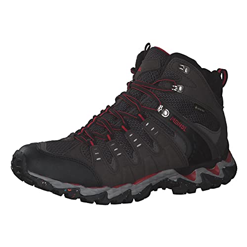 Meindl Herren Wanderstiefel Respond Mid II GTX 46870 Graphit/Rot 44.5 (UK 10) von Meindl