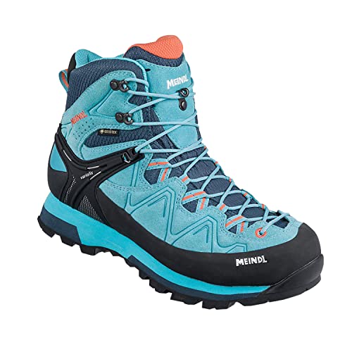 Meindl Tonale Lady GTX HELLBLAU/ORANGE - 5,5/39 von Meindl