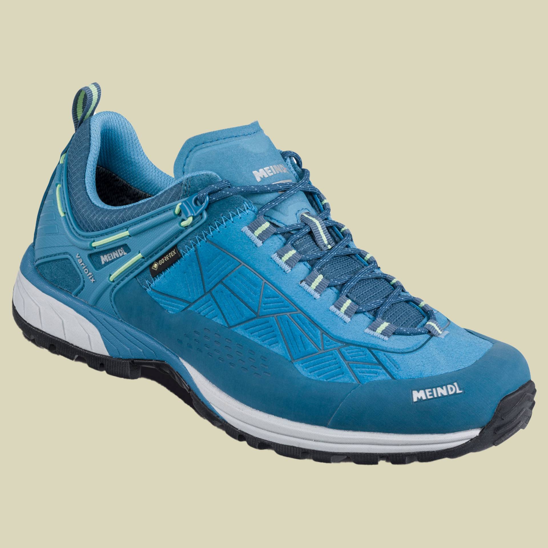 Top Trail Lady GTX Größe UK 5,5 Farbe hellblau/gelb von Meindl