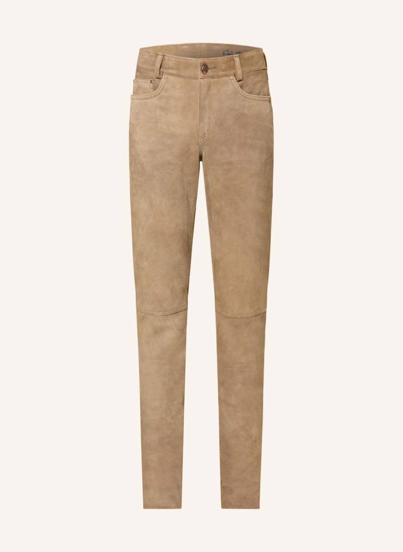 Meindl Lederhose Romeo Regular Fit beige von Meindl