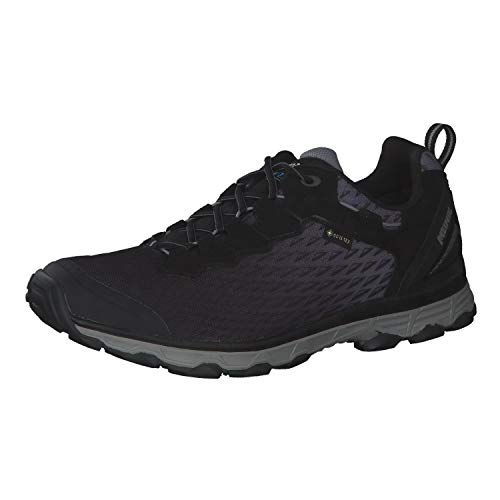 Meindl Herren Meindl Wanderschuhe H.trekking in Schwarz/Silber Activo Sport Gtx, Shoes, Schwarz Silber, 41 EU von Meindl