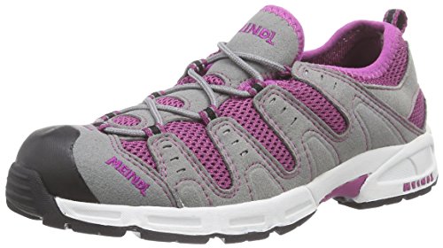 Meindl Unisex-Kinder Solan Junior Trekking- & Wanderhalbschuhe, Grau (Brombeer), 36 von Meindl