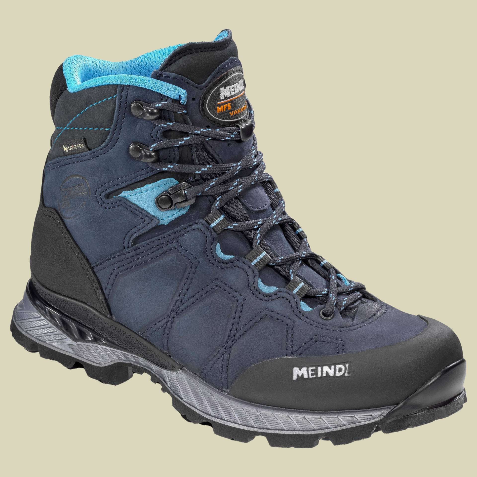 Vakuum Lady Sport III GTX Größe UK 5 Farbe marine-türkis von Meindl