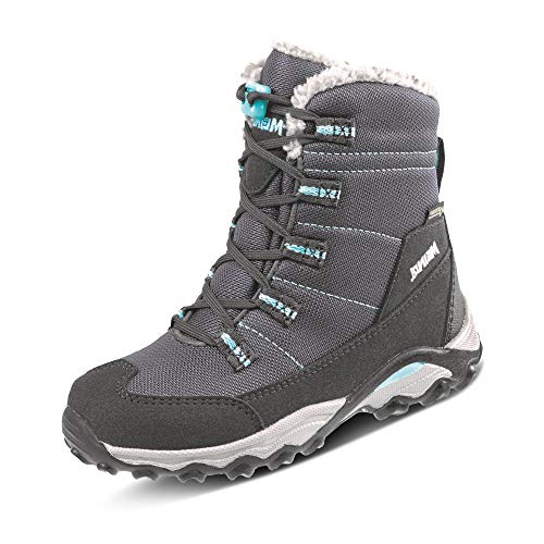 Meindl Yolup Junior GTX, 28/28 Kinder, Graphit/türkis von Meindl