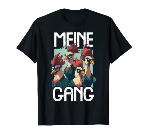 Meine Gang Meine Mädels Hühner T-Shirt Meine Gang Meine Mädels Hühner T-Shirt von Meine Gang Hühner Landwirt Züchter Geschenke Merch