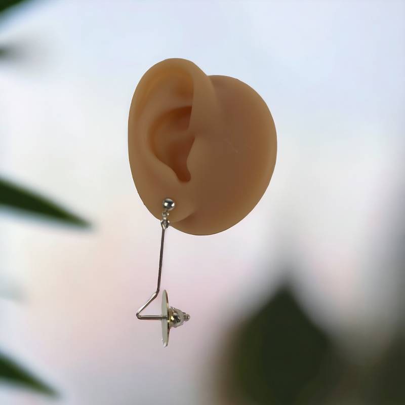 Design Ohrringe 925Er Ohr Stecker Vintage Accessoires Hängend Geschenk Ohrstecker Mädchen Damen Exklusiv Rarität von MeineSchmuckliebe