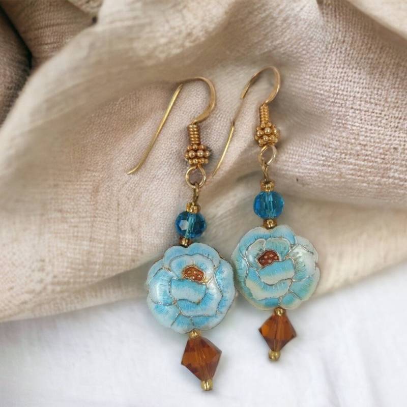 Hängeohrringe 925Er Silber Vintage Accessoires Geschenk Ohrringe Hängend Mit Patina von MeineSchmuckliebe