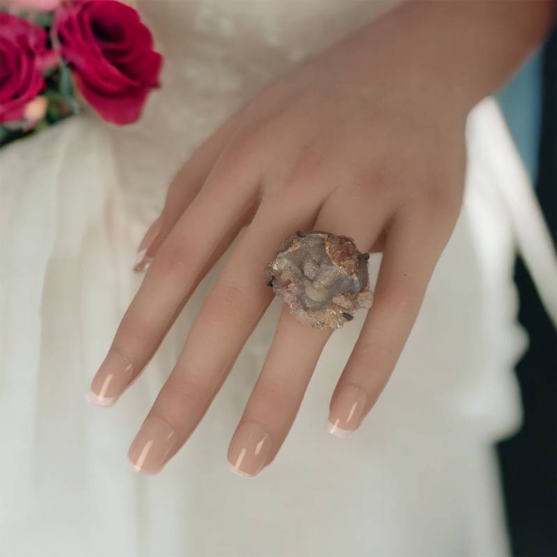 Markanter Ring Verstellbar 15, 3 Mm Gr. 48 Vintage Silberring 925Er Damenring Schwer Silber Damen Edelstein Unikat von MeineSchmuckliebe