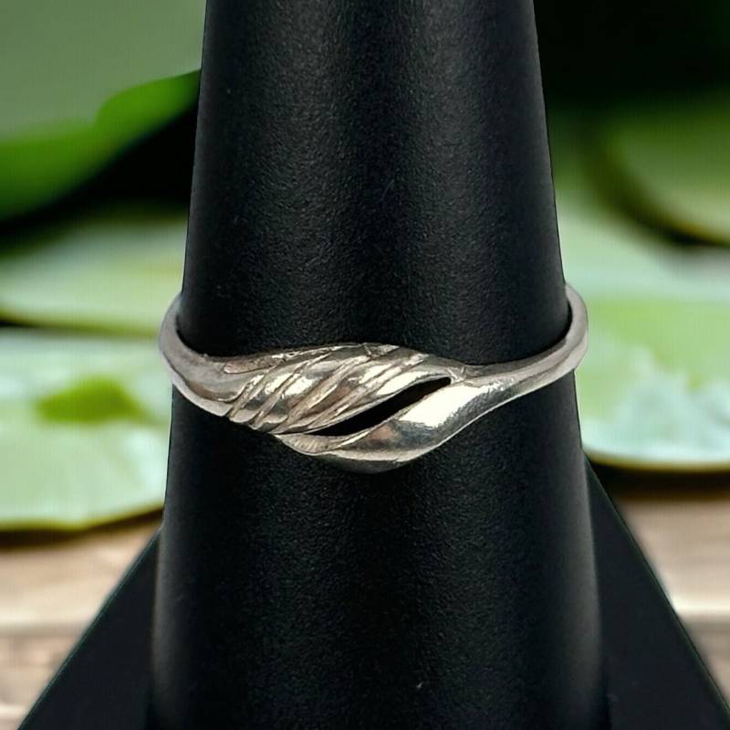 Moderner Silberring 18, 5mm Gr. 58 Damen 925Er Silber Vintage Ring Damenring Retro Zeitlos Exklusiv Fashion von MeineSchmuckliebe