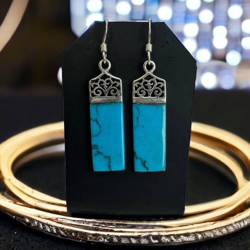 Ohrringe Hängeohrringe Silber 925Er Einfädler Damen Ohrstecker Vintage Design Ohr Stecker Retro Zeitlos von MeineSchmuckliebe