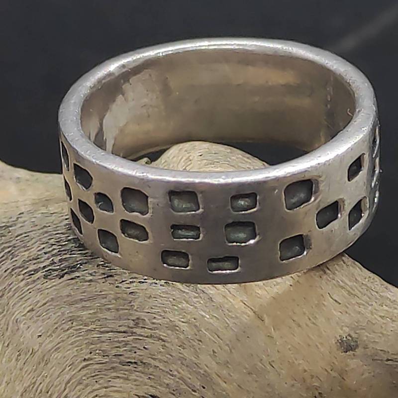 Ring 15, 6 Mm Gr. 49 Damenring Silberring 925Er Silber Damen Kinder Vintage Retro von MeineSchmuckliebe