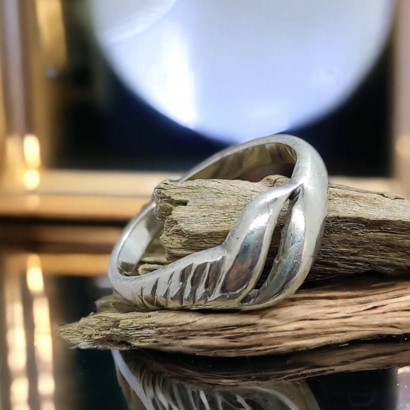 Ring 16, 2 Mm Gr. 51 Vintage 925Er Silber Damenring Silberring Design Geschenk Patina von MeineSchmuckliebe