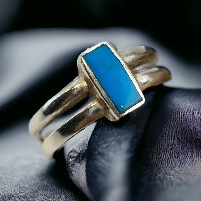 Ring 18, 1 Mm Gr. 57 Silberring 925Er Silber Damenring Vintage Edelstein Patina Retro Zeitlos von MeineSchmuckliebe