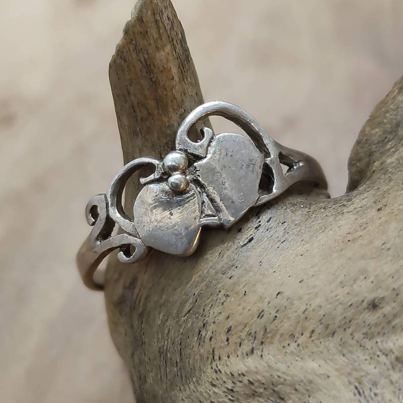 Ring 19, 1 Mm Gr. 60 Vintage 925Er Silber Damenring Silberring Design Patina Geschenkidee Damen Schmuck von MeineSchmuckliebe