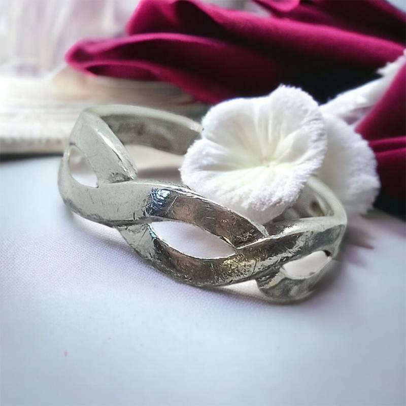 Silberring 17, 5 Mm Gr. 55 Damen Ring 925Er Silber Vintage Accessoires Geschenk Damering von MeineSchmuckliebe