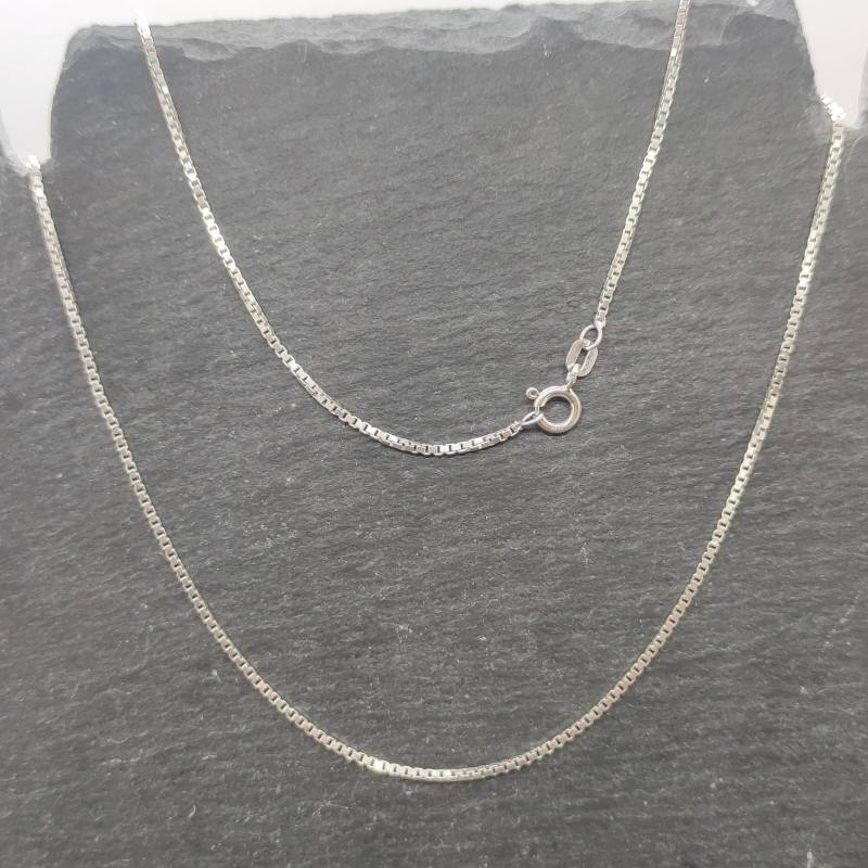 Venezianerkette 51cm Silberkette 925Er Silber Vintage Retro Design Kette Patina Geschenkidee Damen Halskette Schmuck von MeineSchmuckliebe