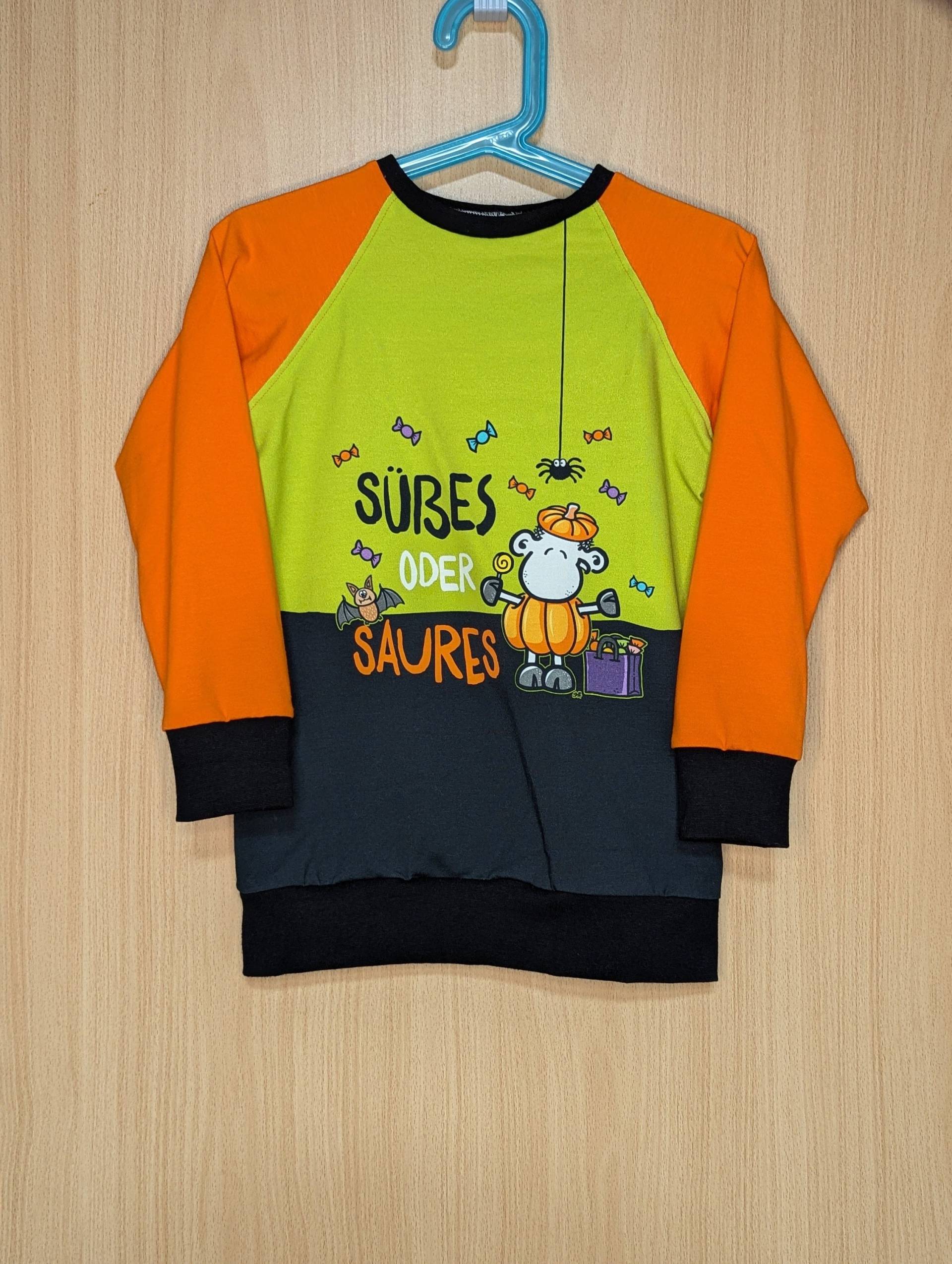 Pulli 110/116 Halloween von MeineZwergenstube
