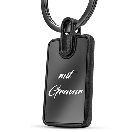 Meinearmbänder Schlüsselanhänger personalisiert | Schlüsselanhänger mit Gravur | Namen | Geschenkidee für Frauen & Männer (1 SCHLÜSSELANHÄNGER) von Meinearmbänder