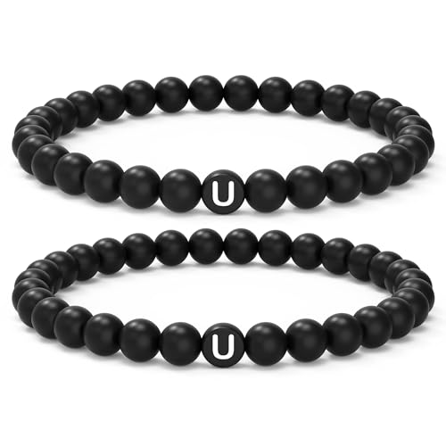 Partner Geschenke | Pärchen Armband | Partnerarmbänder | Pärchen armband | Partner Armbänder | Damenarmband | Herrenarmband | Armband mit Buchstaben | Armband personalisiert von Meinearmbänder