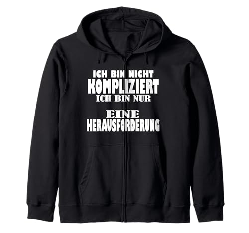 Ich bin nicht kompliziert mama Ich bin nicht kompliziert Kapuzenjacke Ich bin nicht kompliziert mama Ich bin nicht kompliziert Kapuzenjacke von Meinungsfreiheit Hetz mich nicht Ich bin single