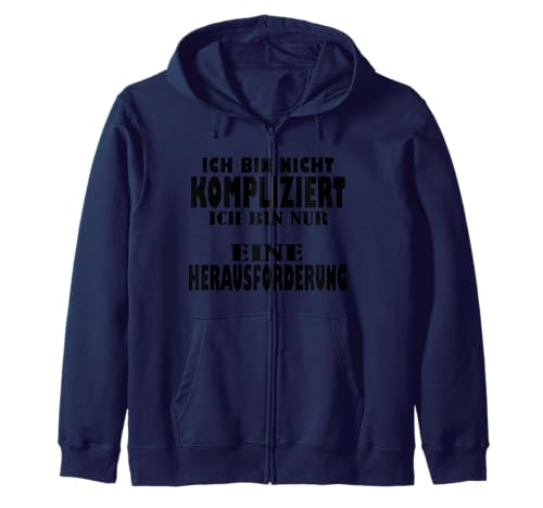 Ich bin nicht kompliziert mama Ich bin nicht kompliziert Kapuzenjacke Ich bin nicht kompliziert mama Ich bin nicht kompliziert Kapuzenjacke von Meinungsfreiheit Hetz mich nicht Ich bin single