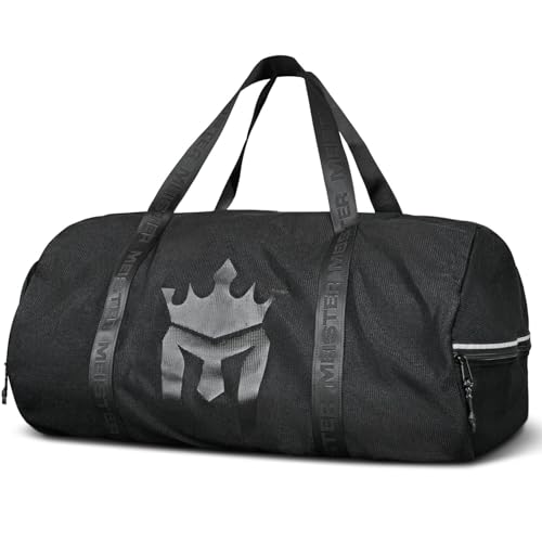 Meister Atmungsaktive Netztasche mit Netzstoff, V2.0, schwarz, X-Large 28"x15"x15", Größe XL: 71,1 x 38,1 x 38,1 cm von Meister