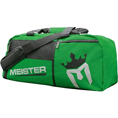 Meister Belüfteter wandelbarer Duffel/Rucksack, Turnbeutel – ideales Handgepäck, Grün , 26" x 12" x 12" von Meister