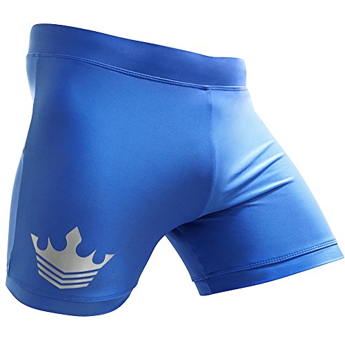Meister MMA Crown Vale Tudo Fight Shorts - Blau - 38/39 von Meister