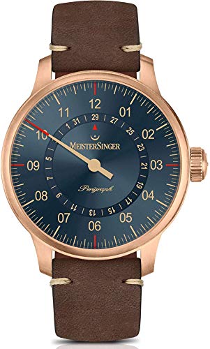 MeisterSinger Perigraph Bronze Line Herrenuhr Automatik AM1017BR von MeisterSinger