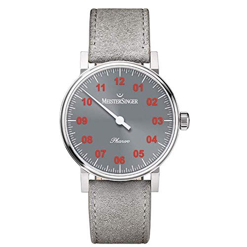 MeisterSinger Phanero PH307R Einzeigeruhr Klassisch schlicht von MeisterSinger