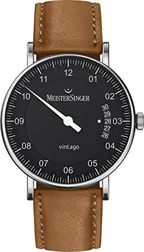 MeisterSinger Vintago Einzeiger Herrenuhr Automatik VT902 von MeisterSinger