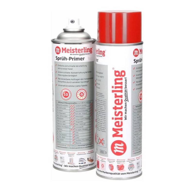 Meisterling® T-Shirt-Body Meisterling® Sprüh-Primer 500 ml Sprühdose (8-tlg) von Meisterling®