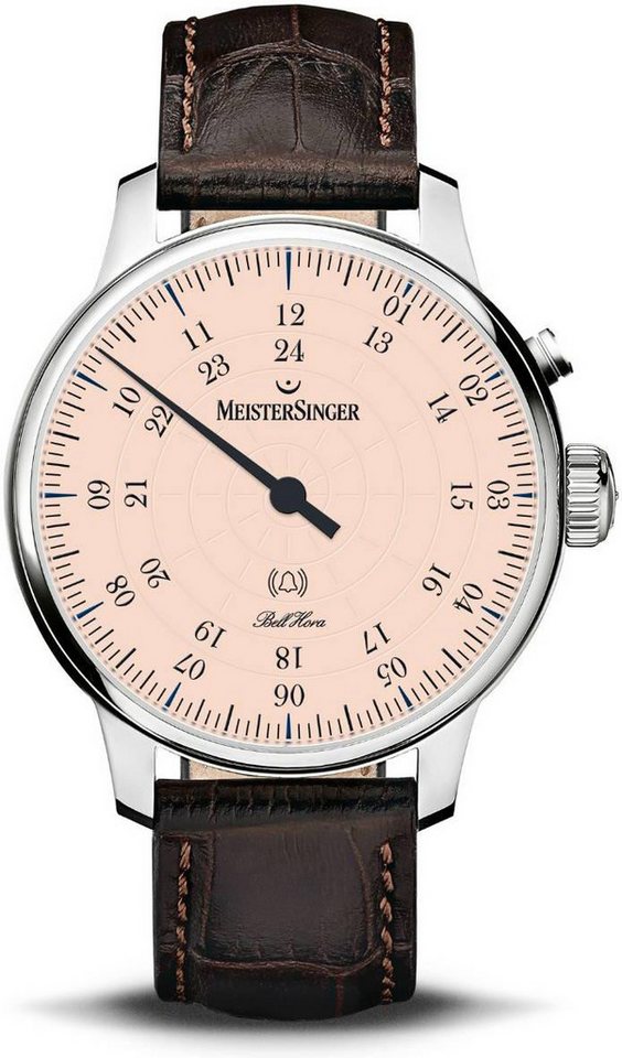 Meistersinger Automatikuhr MeisterSinger Bell Hora BHO913 Herren Automatikuhr von Meistersinger