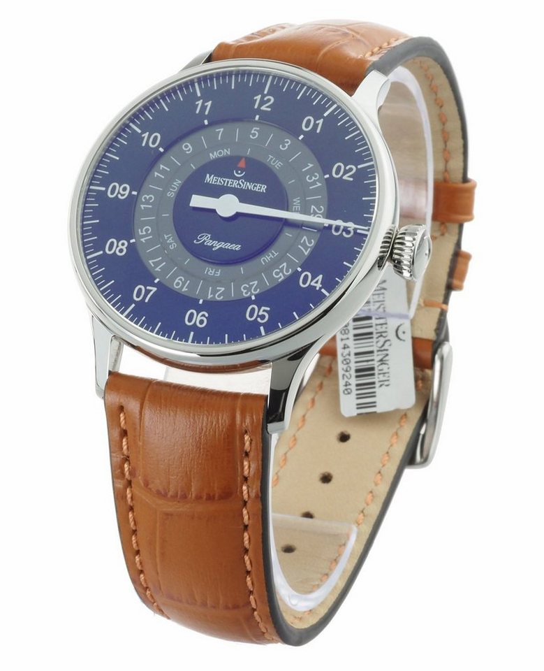 Meistersinger Automatikuhr Swiss Made Herren Uhr Automatik PDD908 PANGAEA DAY DATE 40MM, Einzeiger Uhr von Meistersinger