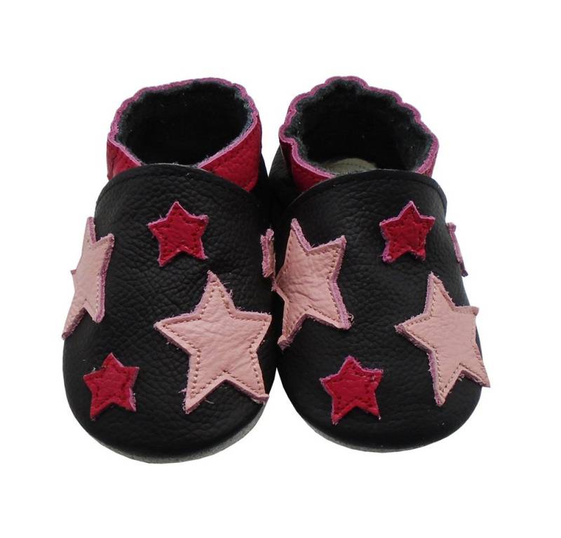 Mejale Weiche Leder Krabbelschuhe Lauflernschuhe Hausschuhe 100% Leder Hausschuh Rutschfestes von Mejale