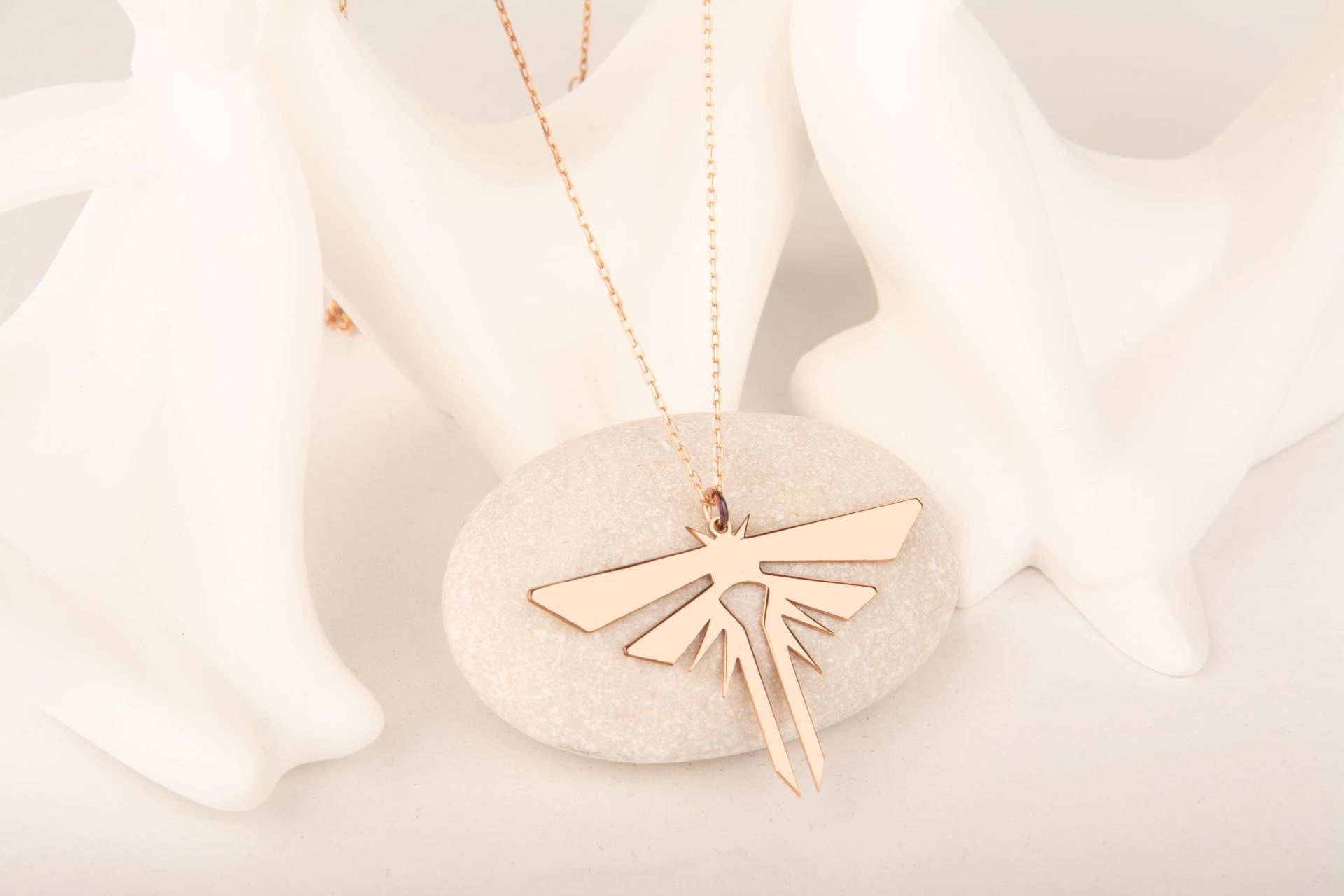 Firefly Kette 925 Sterling Silber The Last Of Us Symbol von MekaSilverJewelry