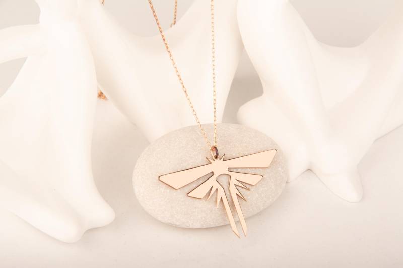 Firefly Kette 925 Sterling Silber The Last Of Us Symbol von MekaSilverJewelry