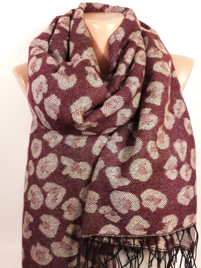 Decke Schal Leopard Tier Zubehör Für Frauen Gemütliche Winter Einzigartiges Geschenk Weihnachtsgeschenk Ihre Mutter von MelScarf