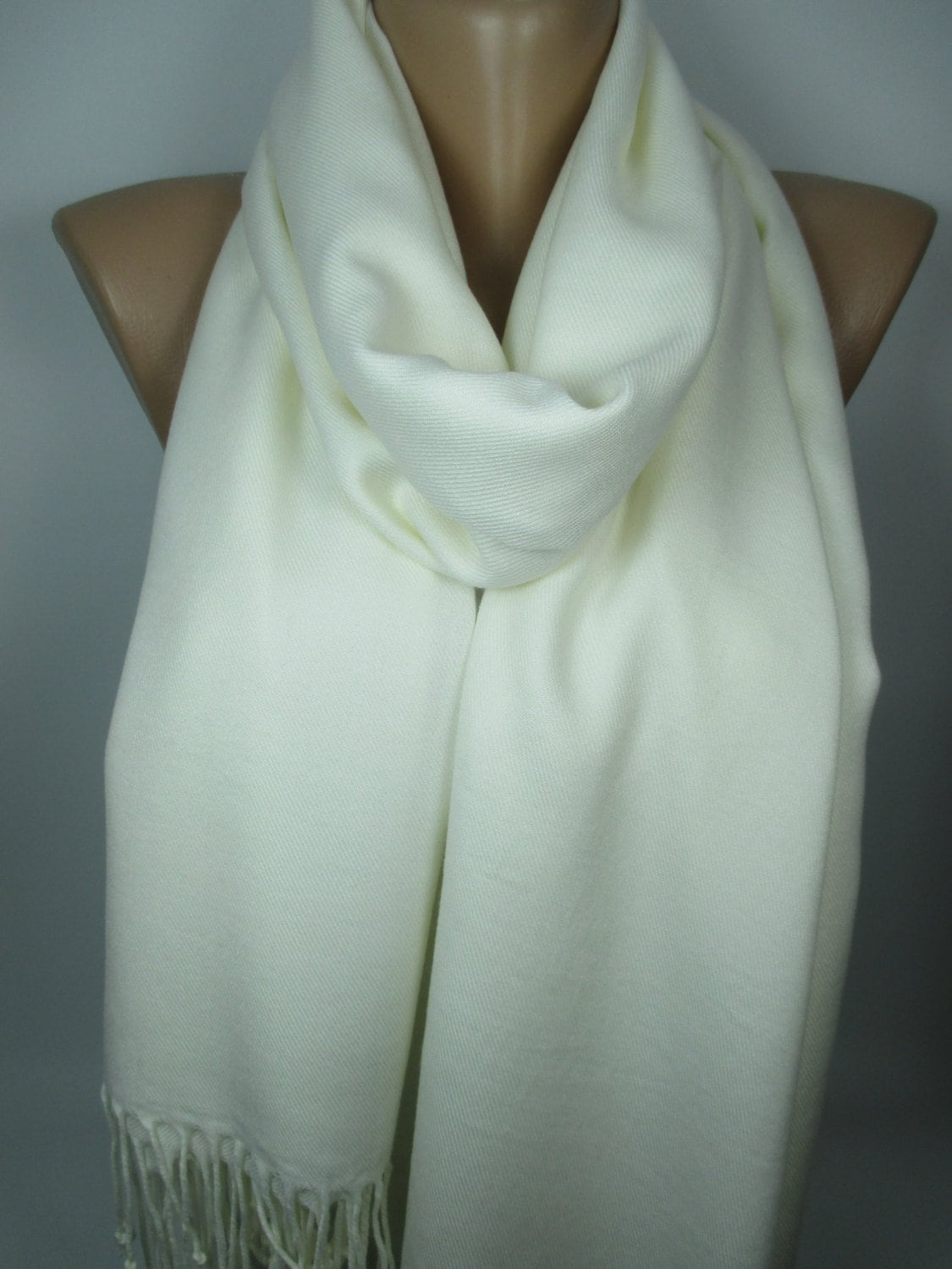Elfenbein Pashmina Schal Zubehör Für Frauen Hochzeit Brautjungfern Geschenk Braut Weihnachtsgeschenk Sie Mama von MelScarf