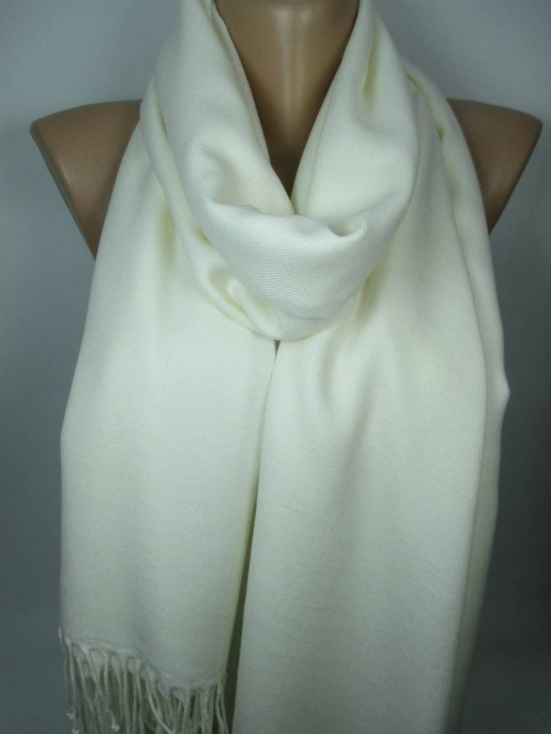 Elfenbein Pashmina Schal Zubehör Für Frauen Hochzeit Brautjungfern Geschenk Braut Weihnachtsgeschenk Sie Mama von MelScarf