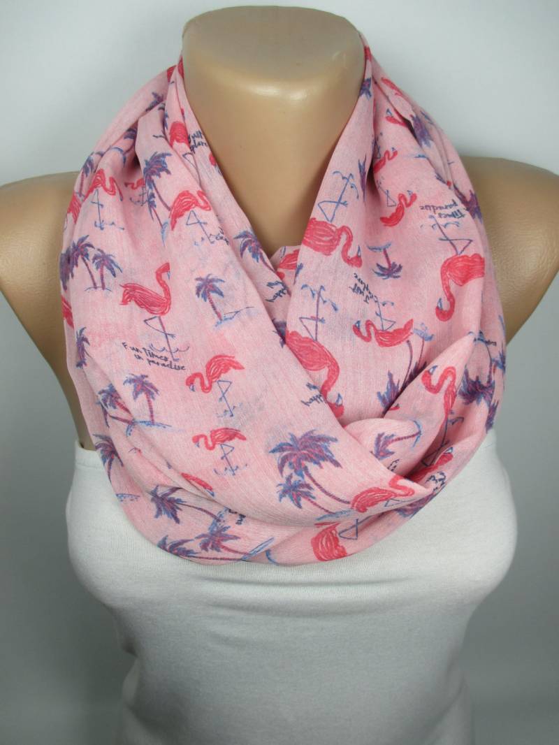 Rosa Flamingo Schal Tier Winter Accessoires Für Frauen Weihnachtsgeschenk Sie Mama Geschenk von MelScarf