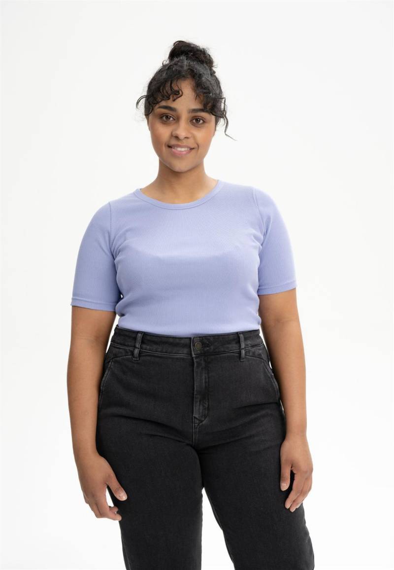 Geripptes T-Shirt Modell: Jasleen GOTS von Mela