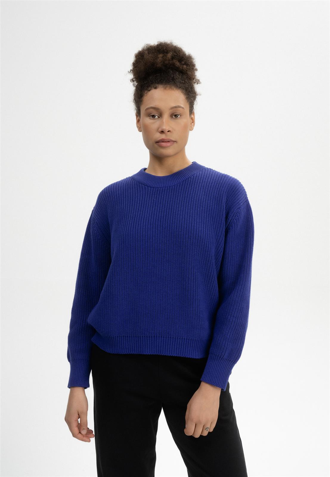 Rippstrick Pullover Modell: Adah von Mela