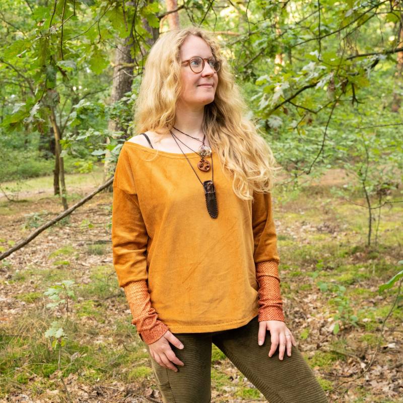 Gemütlicher Pullover Aus Samt | Baumwolle - Bio von MelavastraShop