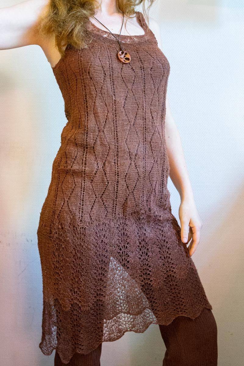 Kleid Aus Brennnesselfaser Gr. 36-40 von MelavastraShop