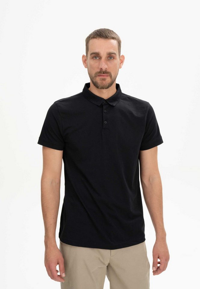 MELA Poloshirt Herren Poloshirt JASPAL kurze Knopfleiste von MELA