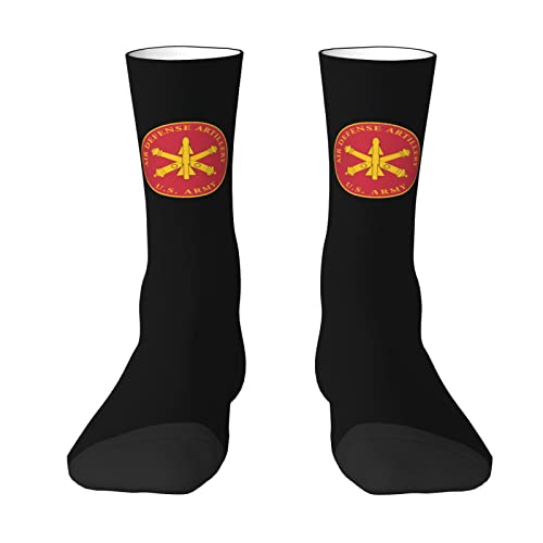 Melbrakin Army Air Defense Artillery Flag 1 Crew-Socken, sommerliche, feuchtigkeitsableitende Sportsocken für Herren und Damen von Melbrakin