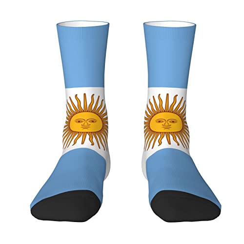 Melbrakin Crew-Socken mit Argentinien-Flagge, sommerliche, feuchtigkeitsableitende Sportsocken für Herren und Damen von Melbrakin