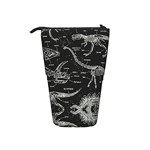 Melbrakin Dinosaurier-Federmäppchenhalter, Teleskophalter, Stiftetui für Mädchen, Jungen, Teenager von Melbrakin