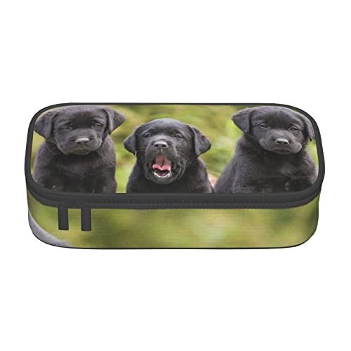 Melbrakin Federmäppchen mit Labrador-Retriever-Hund, großes Fassungsvermögen, für Mädchen und Jungen, bedrucktes Polyester-Schulbüro-Etui Melbrakin Federmäppchen mit Labrador-Retriever-Hund, großes Fassungsvermögen, für Mädchen und Jungen, bedrucktes Polyester-Schulbüro-Etui von Melbrakin
